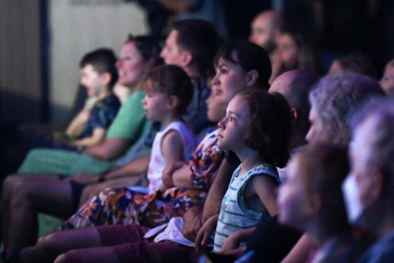 Children Watching Performance