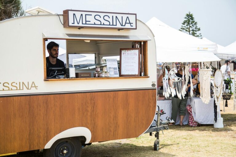 ice cream cart